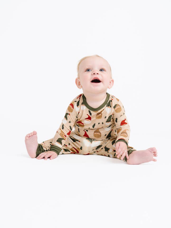 Little One Shop - Wholesale Sleepwear Set - Kids - Cozy Gnomes Bamboo Set10