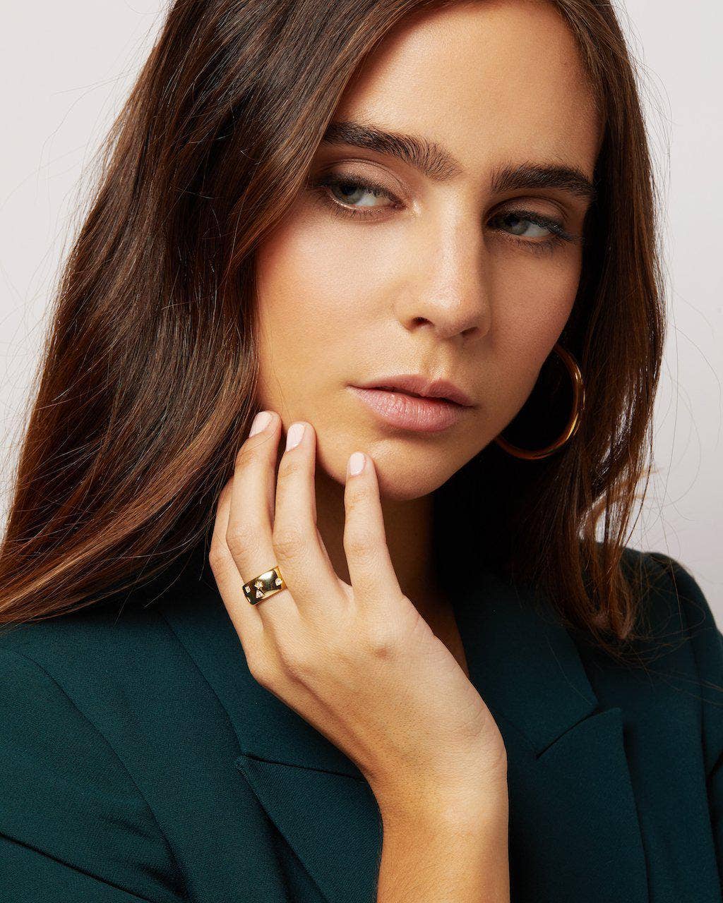 Kosa Jewels - Wholesale Multi-Stone Ring - Aileen Stars and Shapes Ring Band3