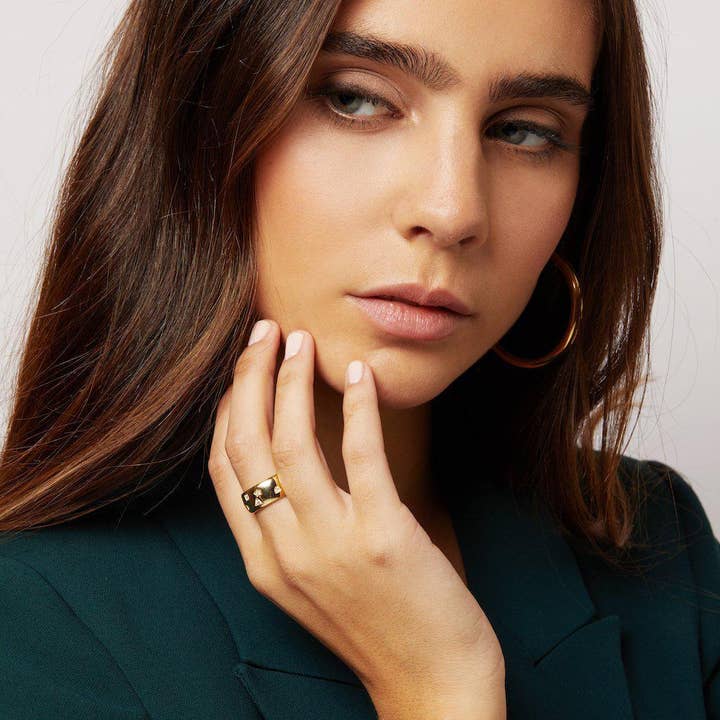 Kosa Jewels - Wholesale Multi-Stone Ring - Aileen Stars and Shapes Ring Band3