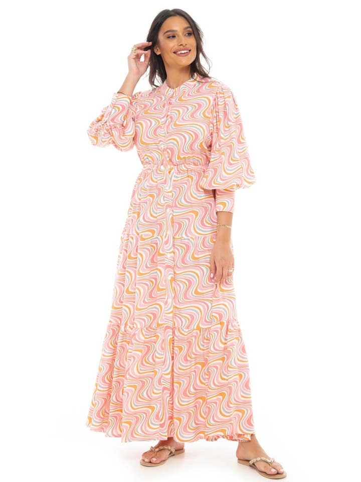 Dreamwave Camille lång klänning för wholesale av Skemo