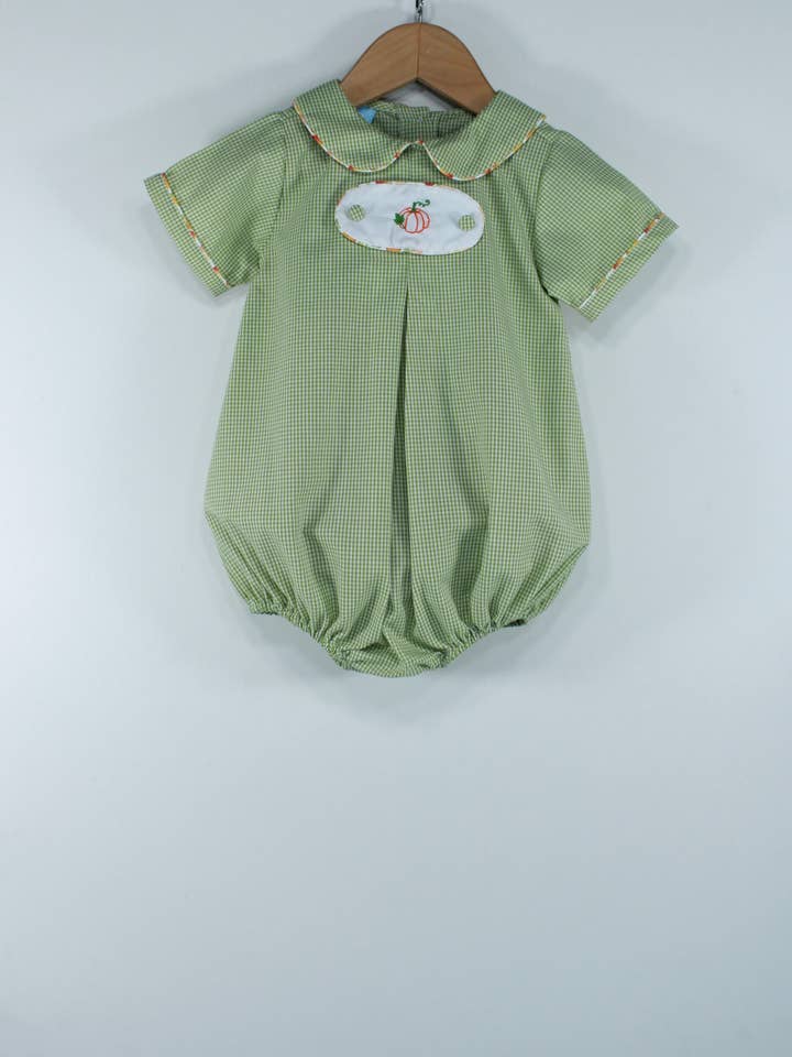 Adorable Pumpkin Daniel Bubble for wholesale by Charming Little Ones