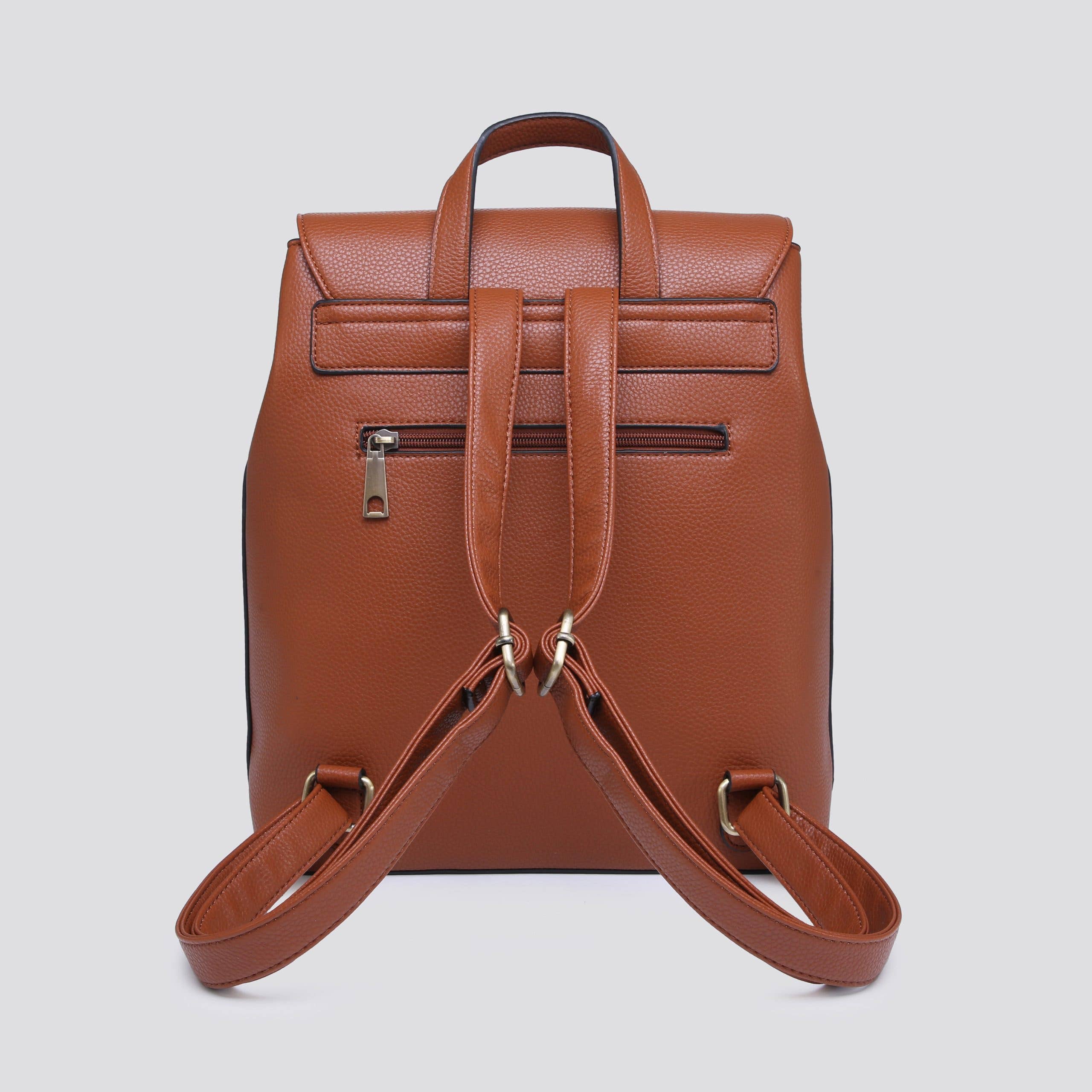 House of Milano - Wholesale Backpack - Women's - 3119 Faux Leather Large Backpack6