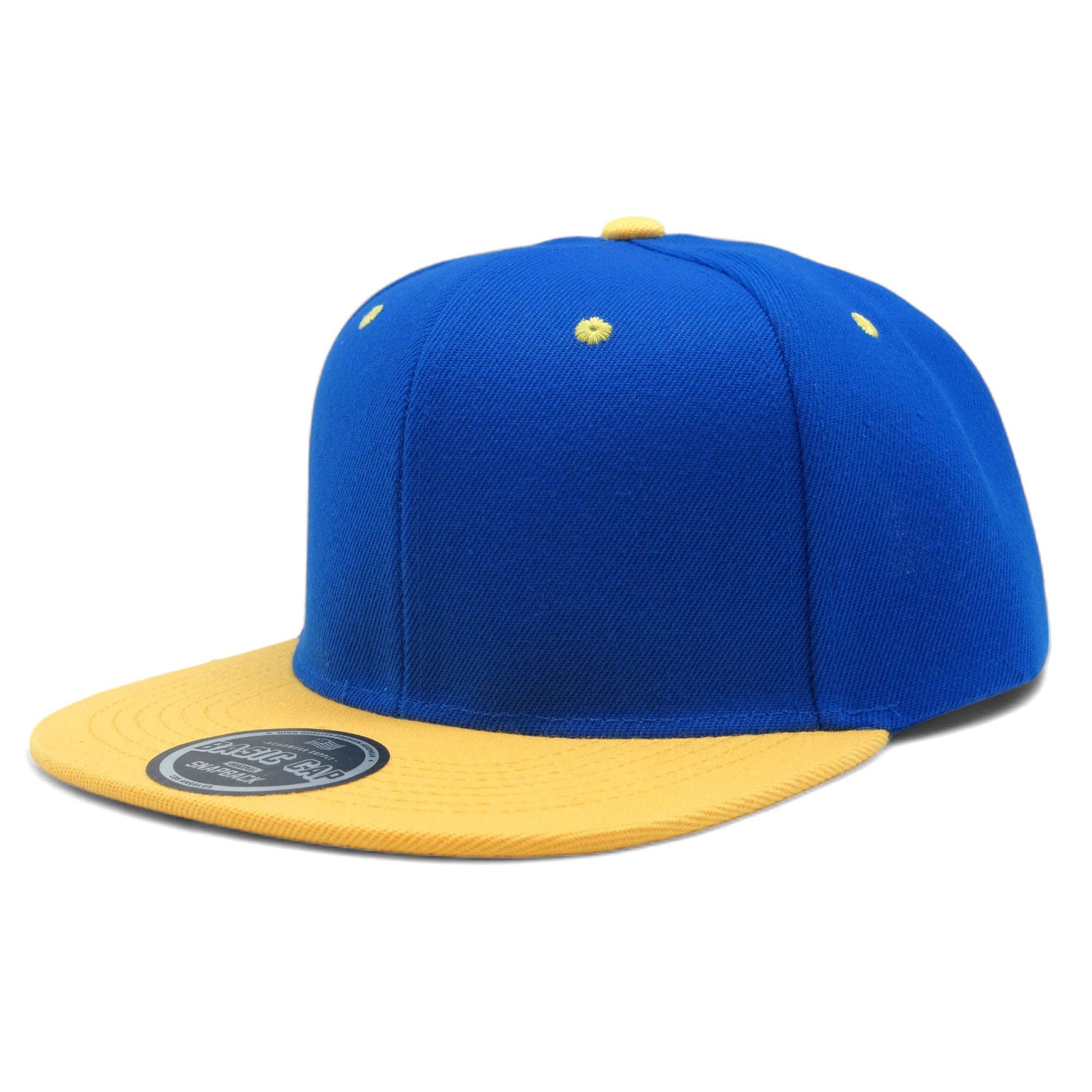 Eon Company Group, Inc - Wholesale Baseball Cap - Unisex - Blank Solid Two Tone Color Snapback Caps27