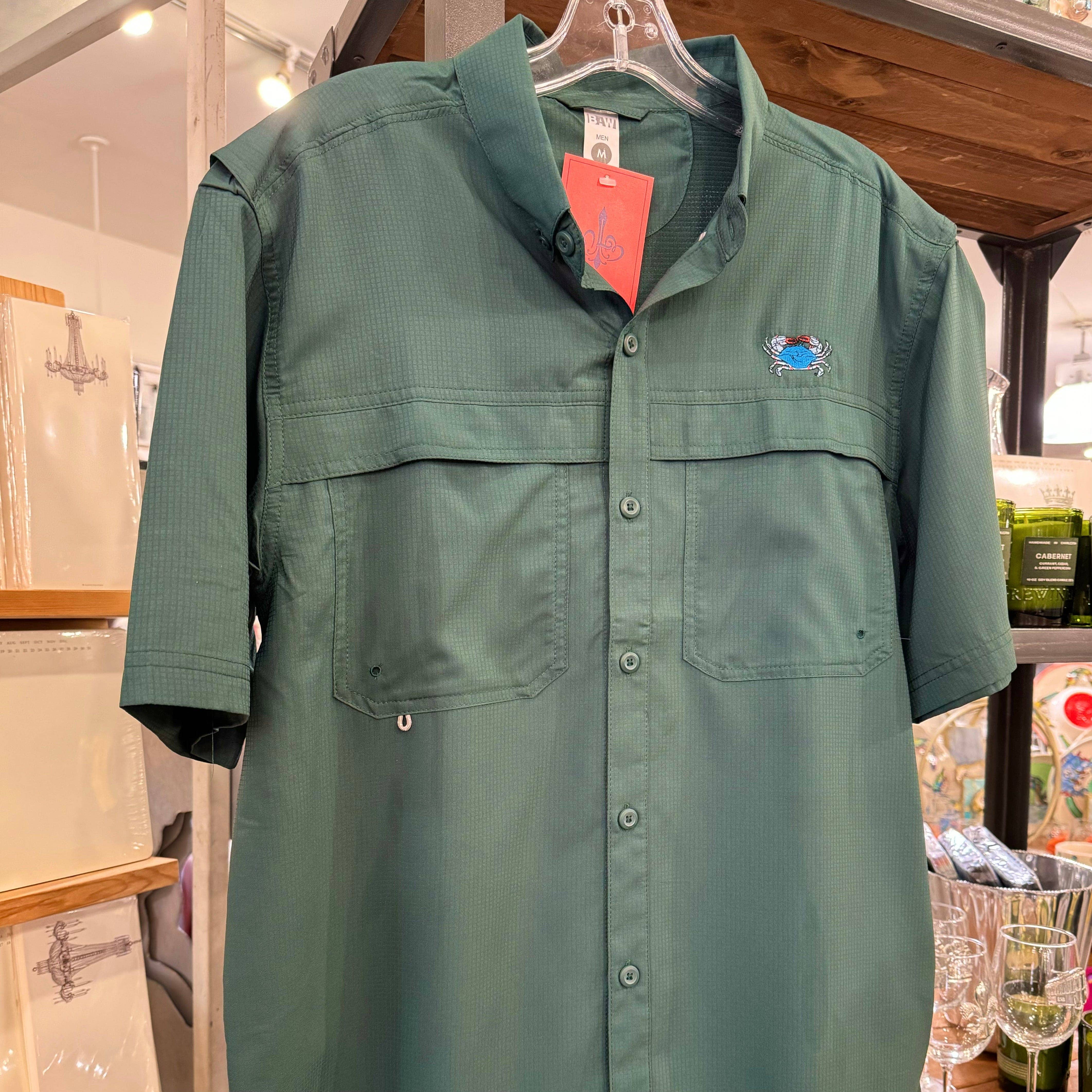 WHEREable Art, LLC – wholesale Buttoned-down shirt – Unisex – Men's Sun Protection Fishing Shirts 28
