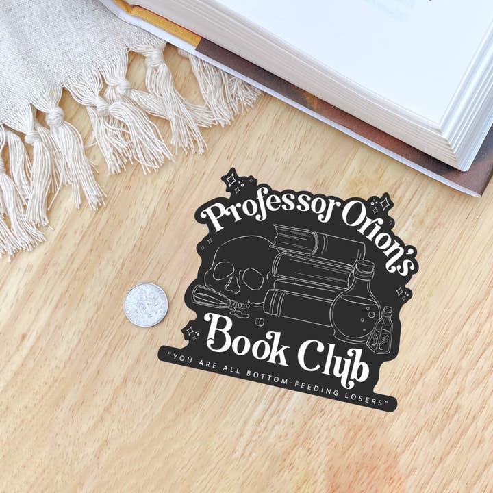 Serafine Art and Design - Wholesale Sticker - Zodiac Academy Professor Orion Sticker6