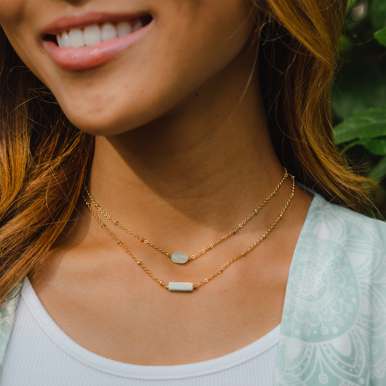 Lotus and Luna - Wholesale Pendant/Charm Necklace - Calm Stone of the Earth Necklace3