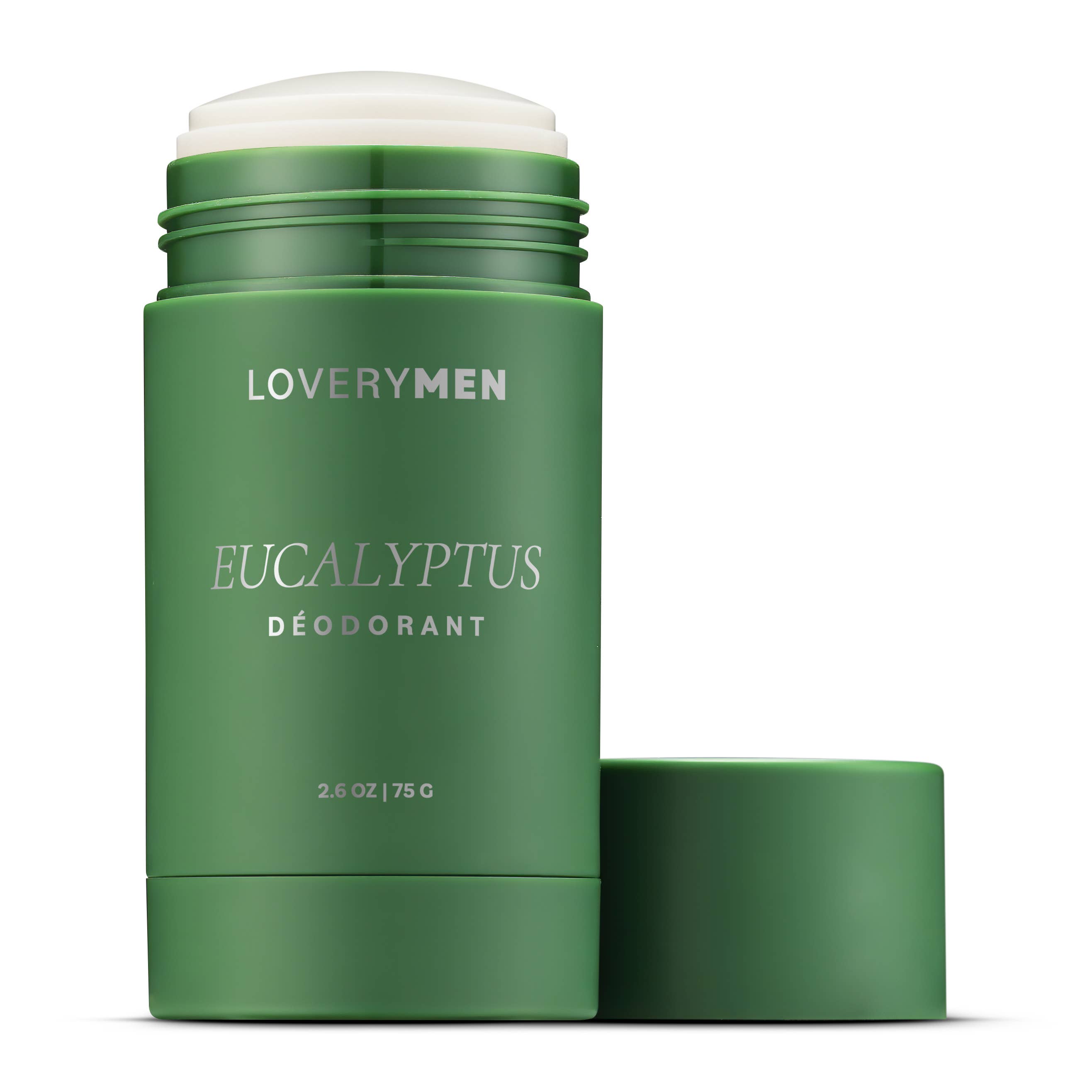 Lovery - Wholesale Deodorant - Men's - Amber, Eucalyptus Sandalwood Aluminum Free Deodorant - 3 pc2