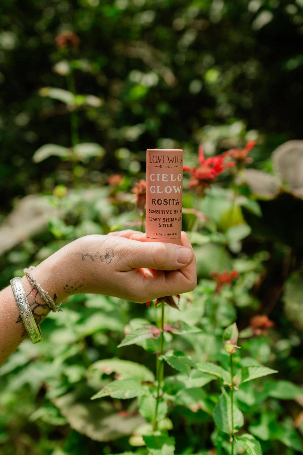 Lovewild Design - Wholesale Body balm/butter - Rosita Cielo Glow Sensitive Skin Moisturizing Shimmer Stick