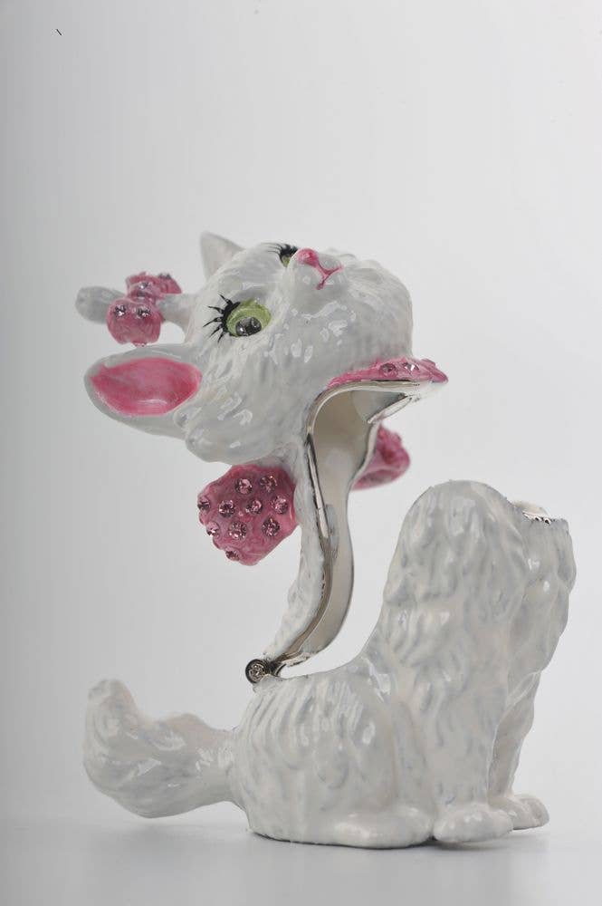 Furr-Baby Gifts - Wholesale Decorative Tabletop Object - White and Pink Cat3