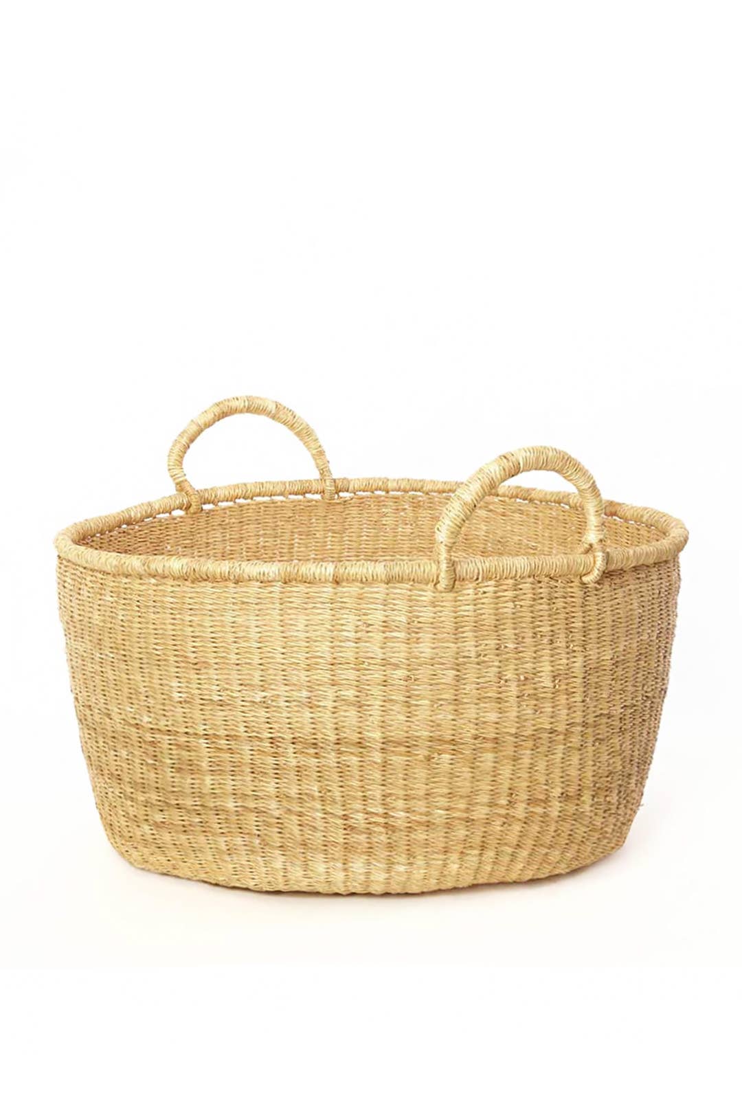 Swahili | AFRICAN MODERN - Wholesale Basket - 3 Natural Woven Grass Baskets - With Sturdy Handles4
