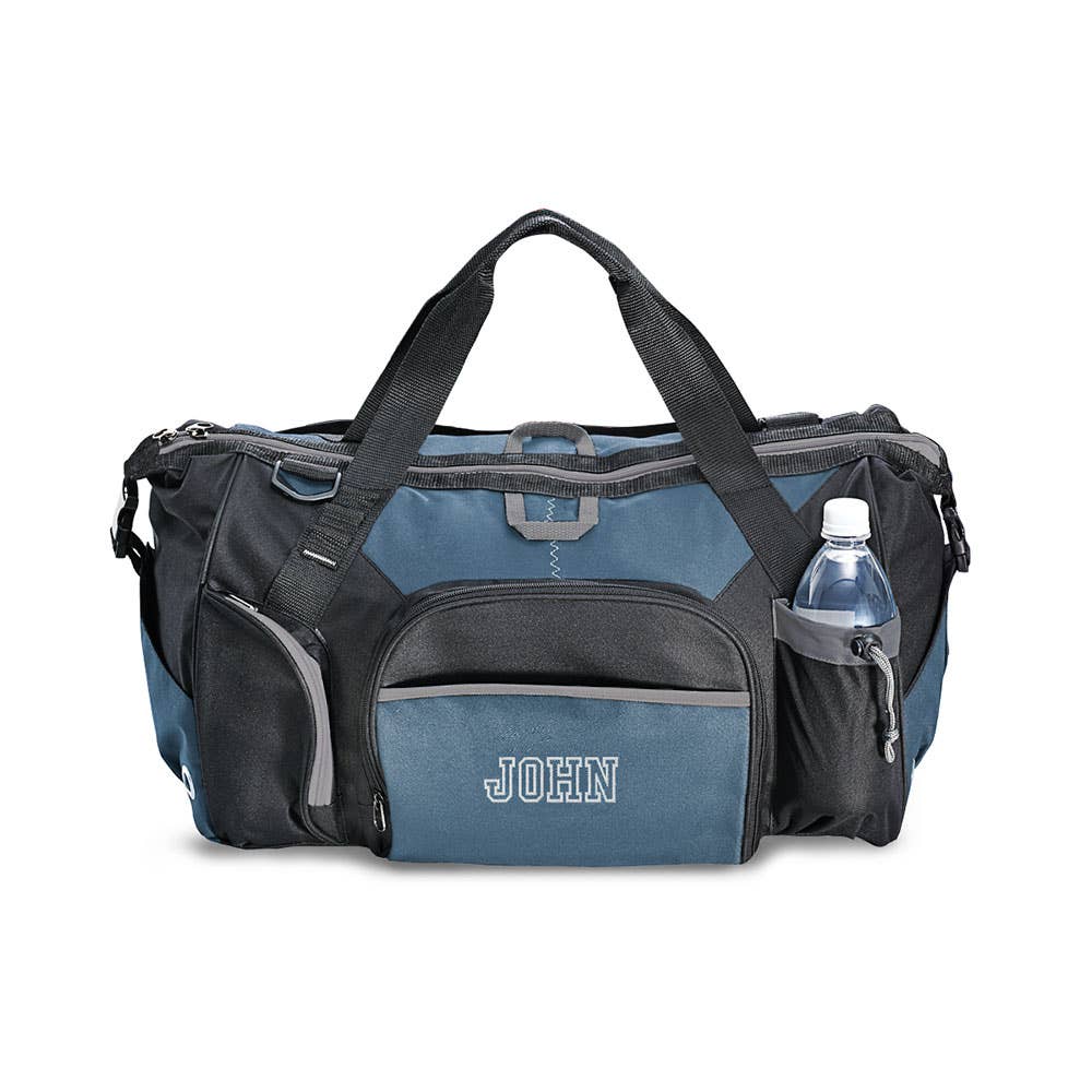 Weddingstar Inc. - Wholesale Duffel- en weekendtas - Heren - Exploration Duffle Bag - Zwart en Blauw0