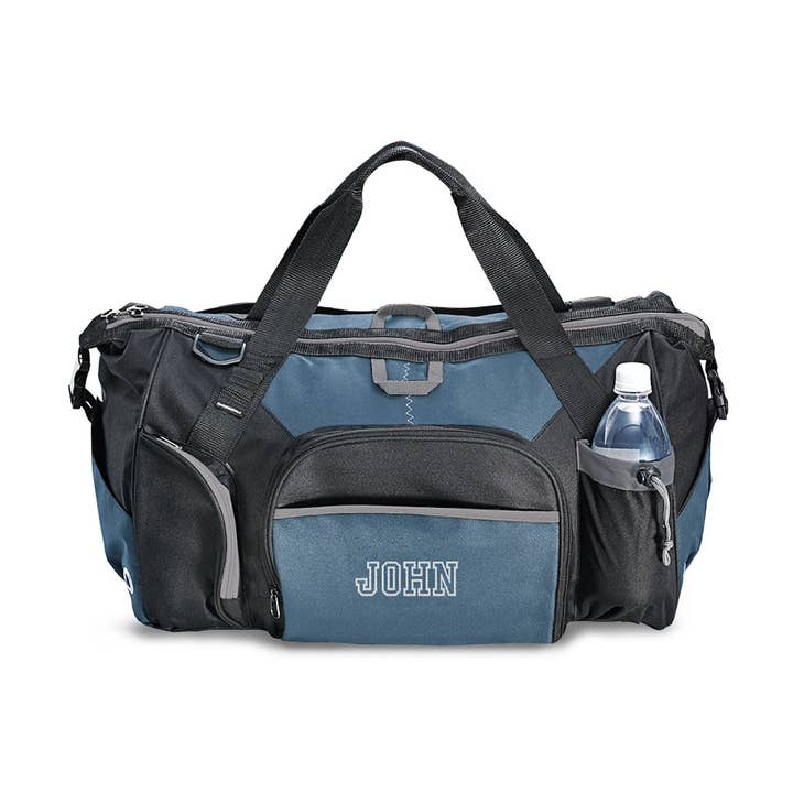 Weddingstar Inc. - Wholesale Duffel- en weekendtas - Heren - Exploration Duffle Bag - Zwart en Blauw0