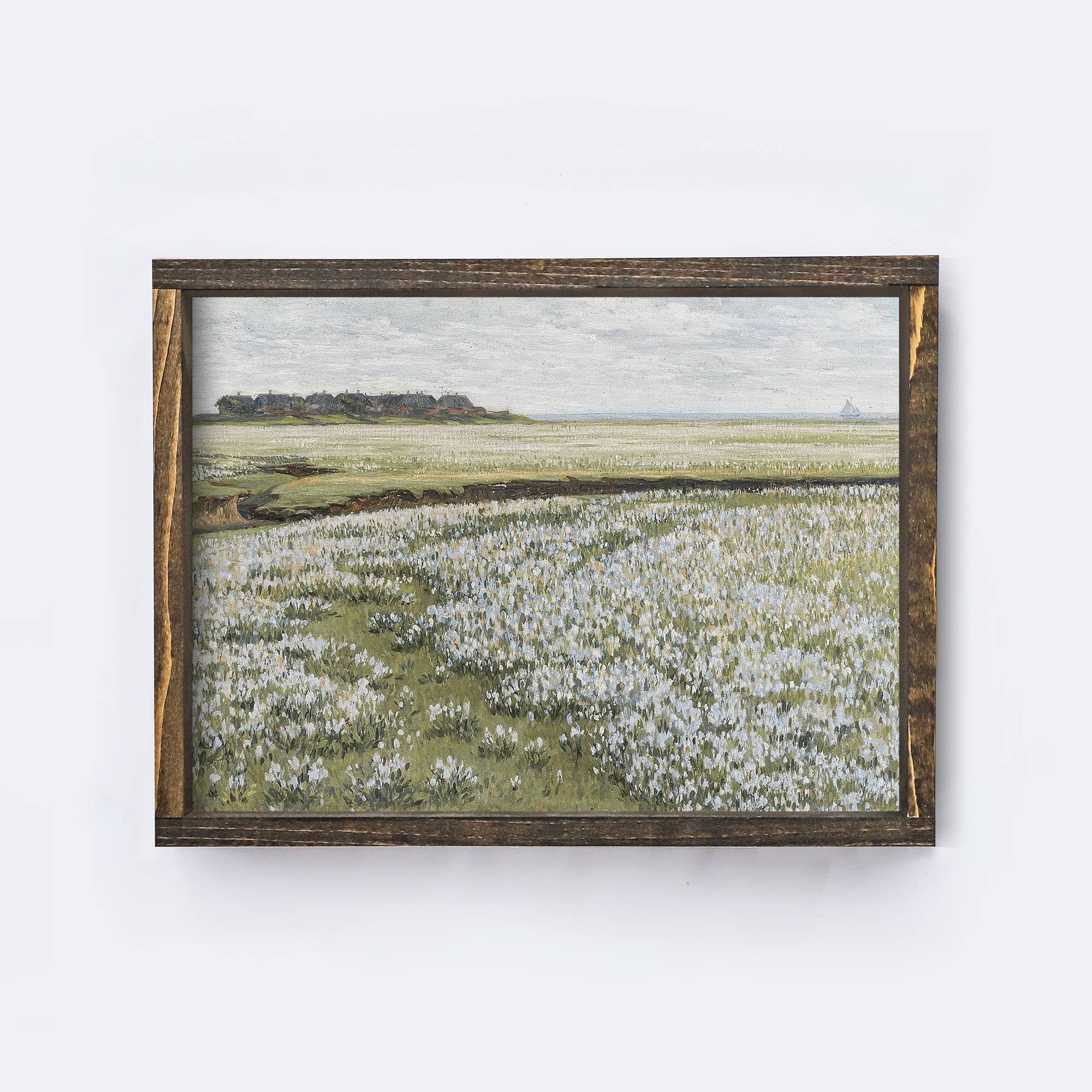 Hoekstra Decor - Wholesale Art Print - Vintage Print Framed | Summer Meadows Painting A37