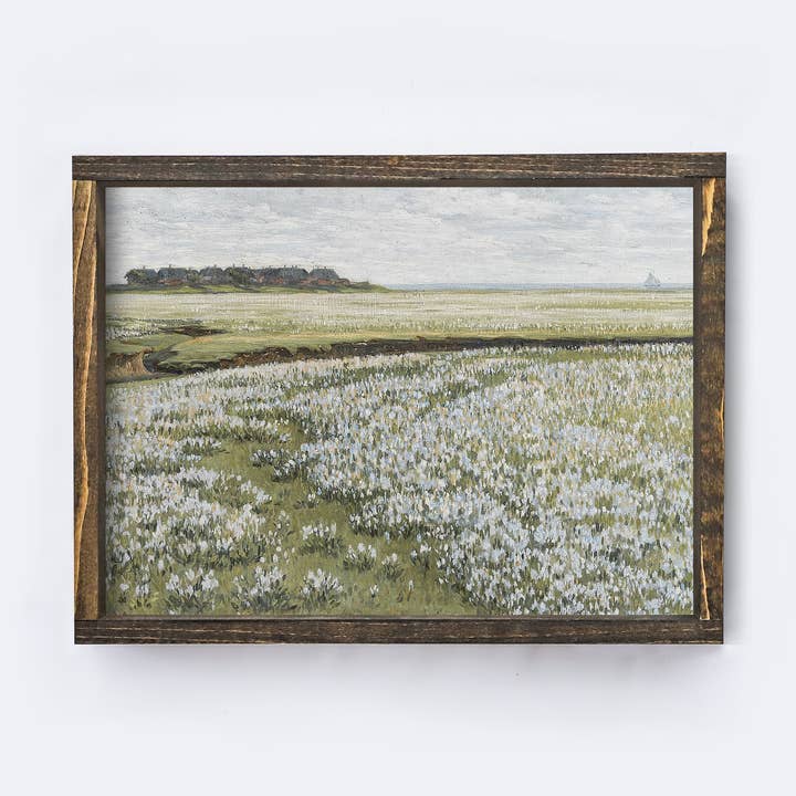 Hoekstra Decor - Wholesale Art Print - Vintage Print Framed | Summer Meadows Painting A370