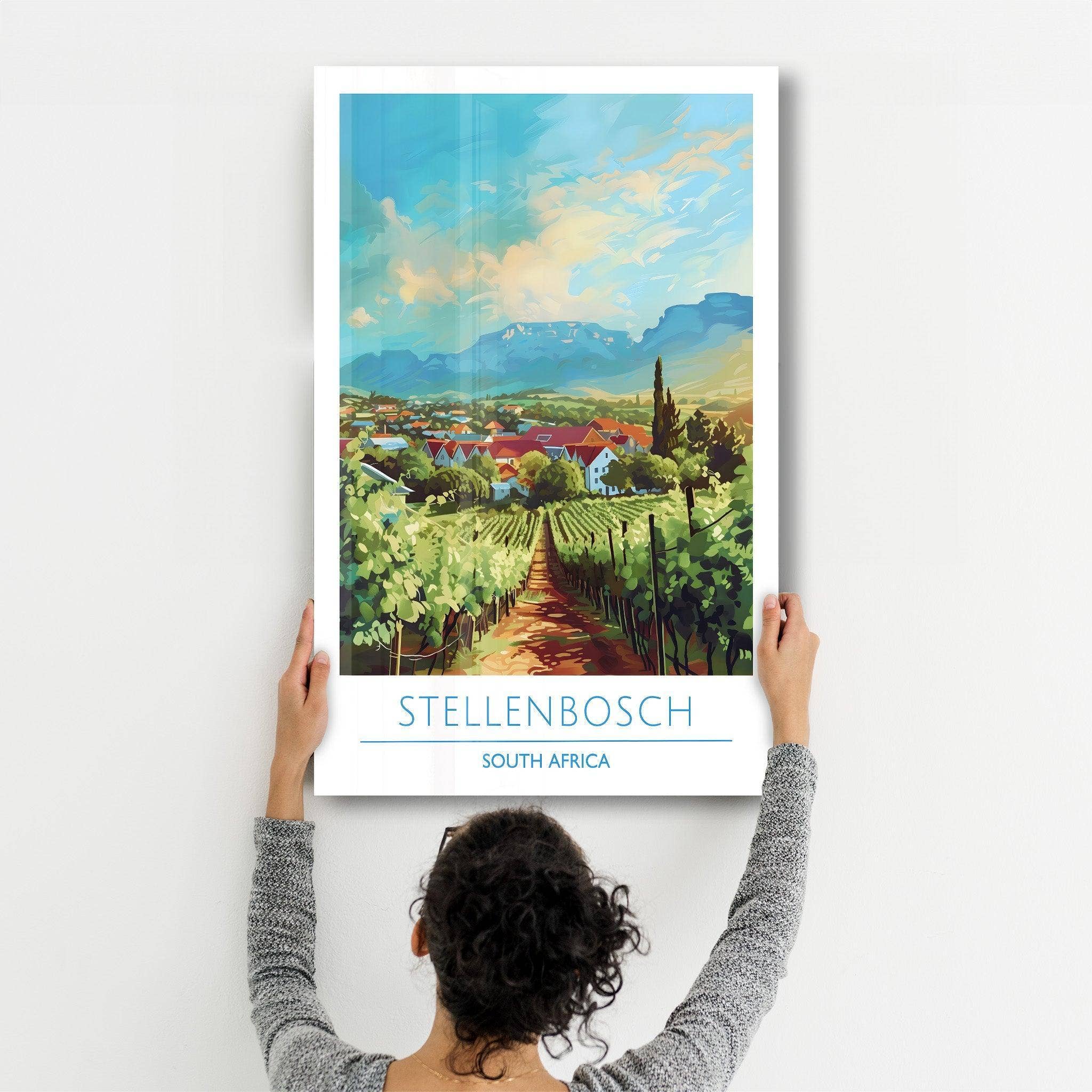 Artdesigna KG - Wholesale Poster - Stellenbosch South Africa-Travel Posters | Glass Wall Art1