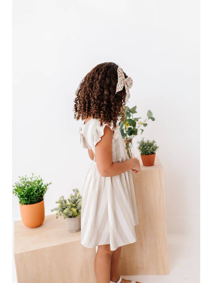 Made By Molly - Wholesale Dress - Kids - Costal Stripes | Tie Back DRESS