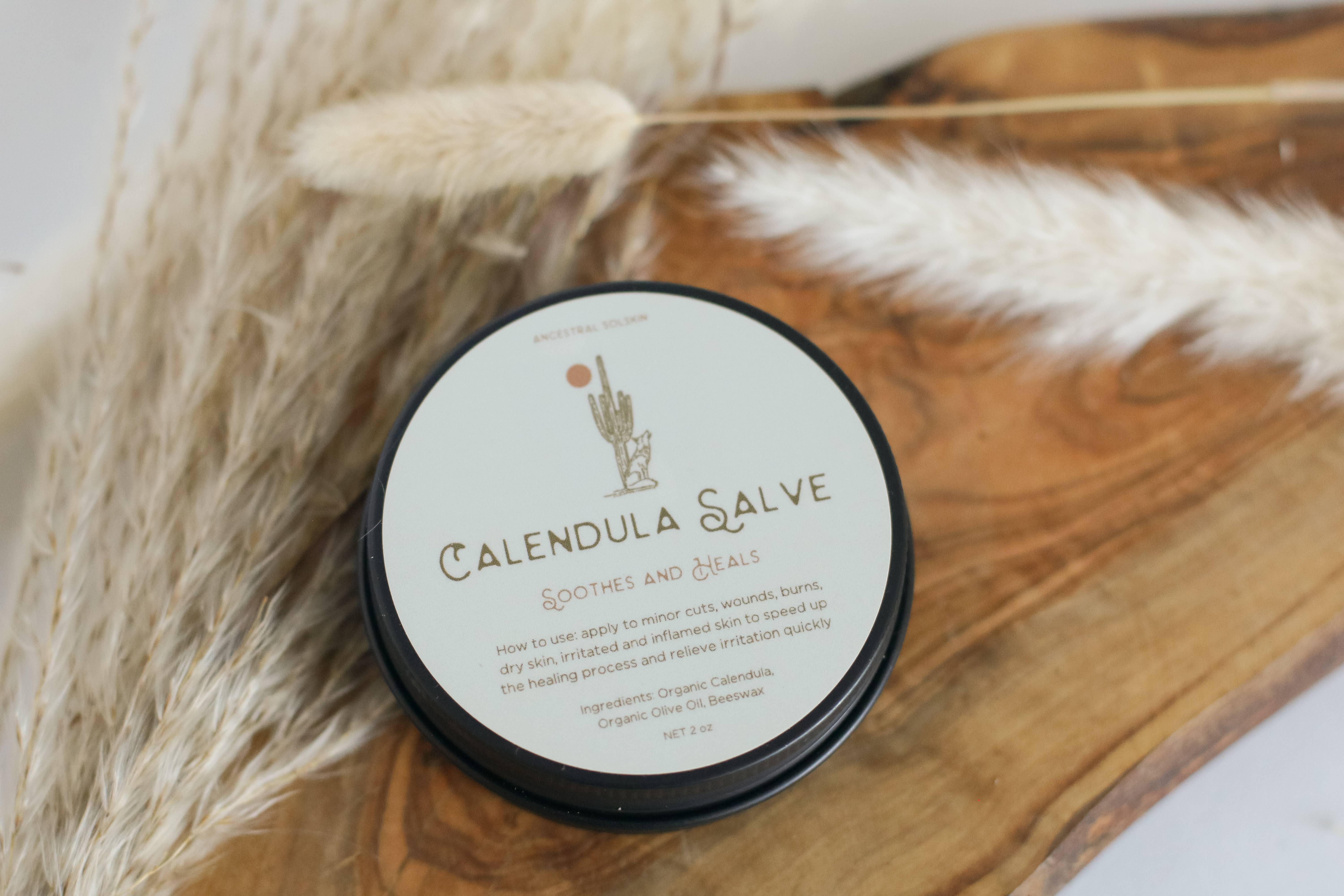 Ancestral Solskin - Wholesale Healing Salve/Balm/Cream - Organic Calendula Salve