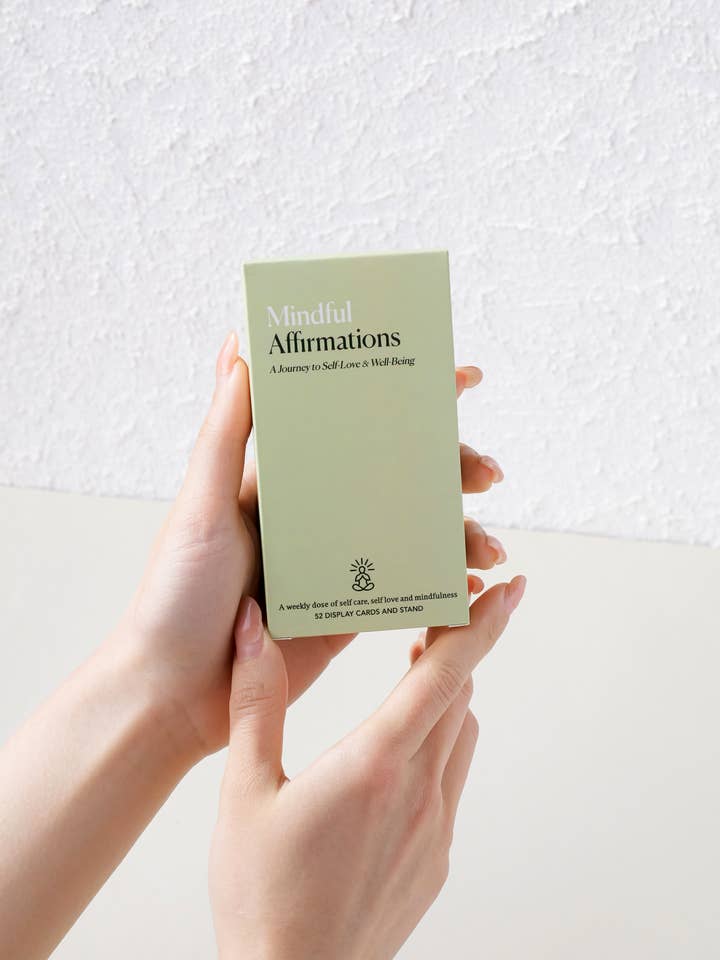 Mindful Affirmations Deck – 52 Positieve Wellnesskaarten voor wholesale door Earth's Gems BTQ