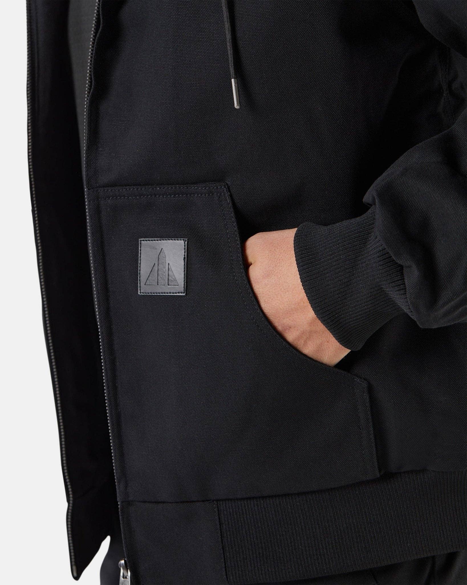 BAD WORKWEAR - Wholesale Jacket - Men's - BAD MICHIGAN™ HEAVY-DUTY COTTON CANVAS HOODED JACKET4