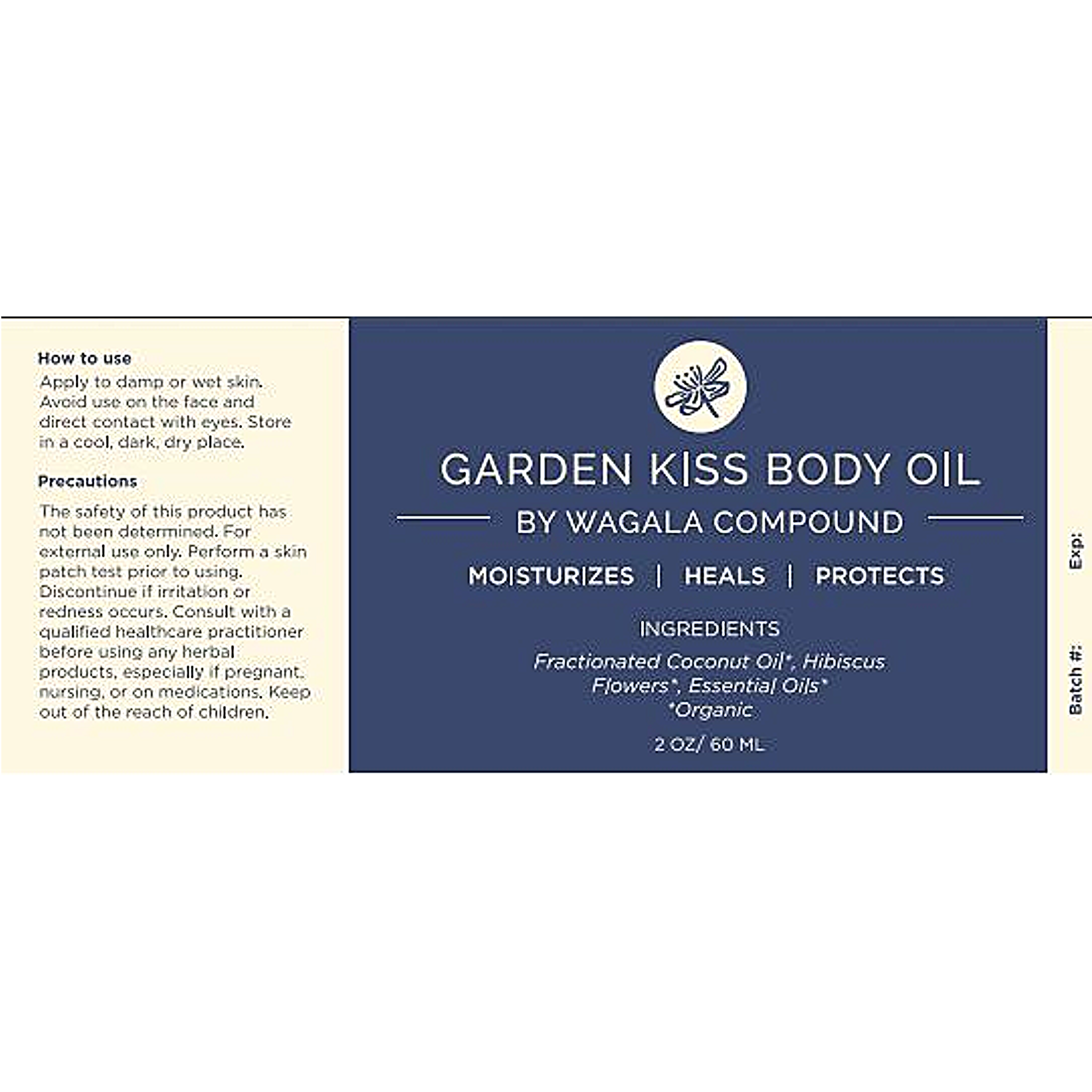 Wagala Compound - Wholesale Bath/Body Oil - Garden Kiss Body Oil1