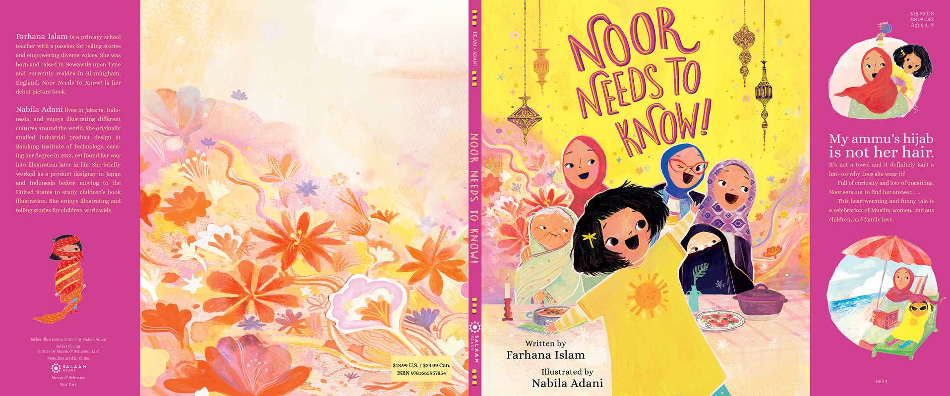 Simon & Schuster - Wholesale Preschool Book (3-5) - Noor Needs to Know! by Farhana Islam1