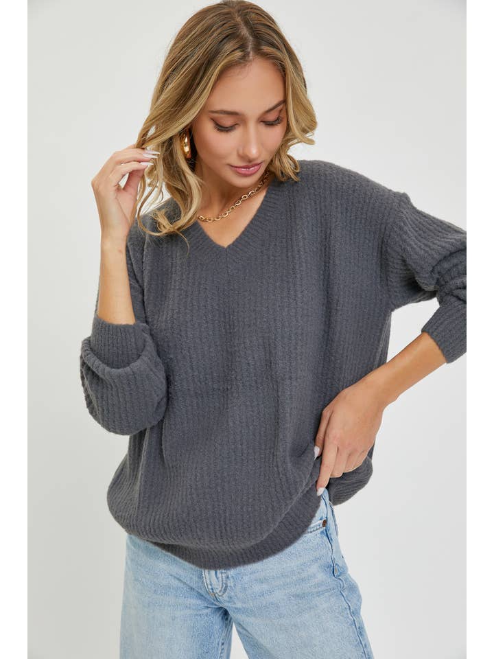 Sweet Lovely by Jen - Wholesale Knit Sweater - Women's - EVERYDAY CASUAL SWEATER61