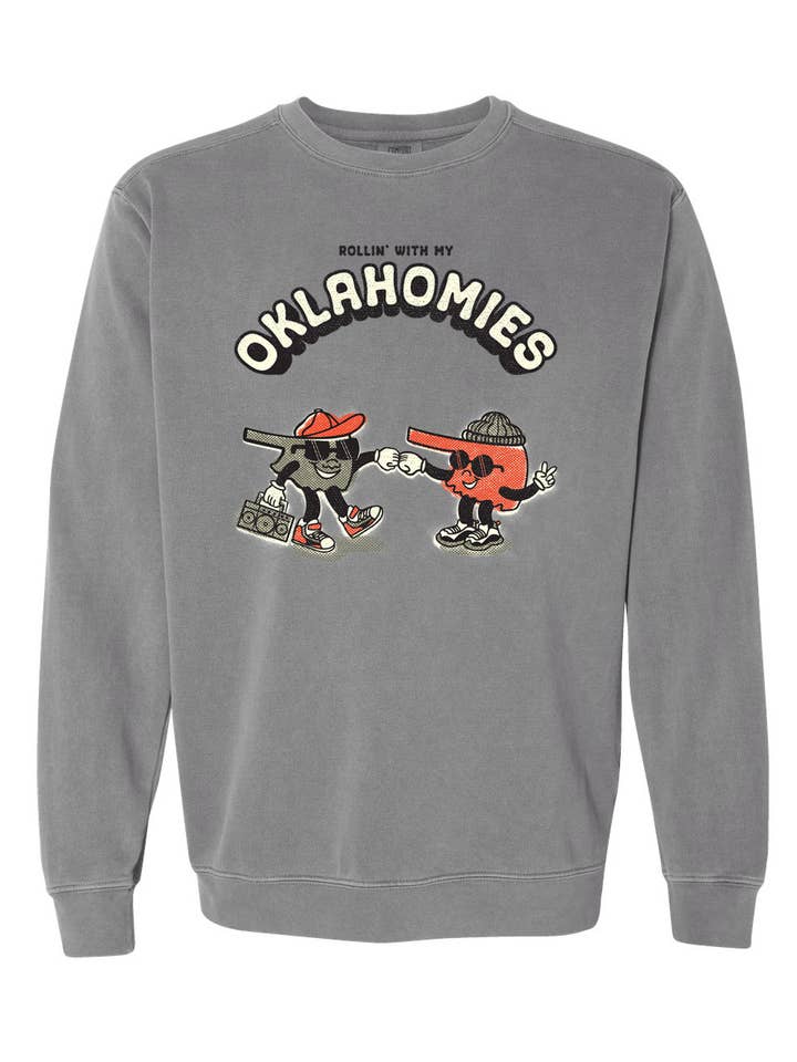 Oklahomies Pullover Sweatshirt for wholesale by Shop Good