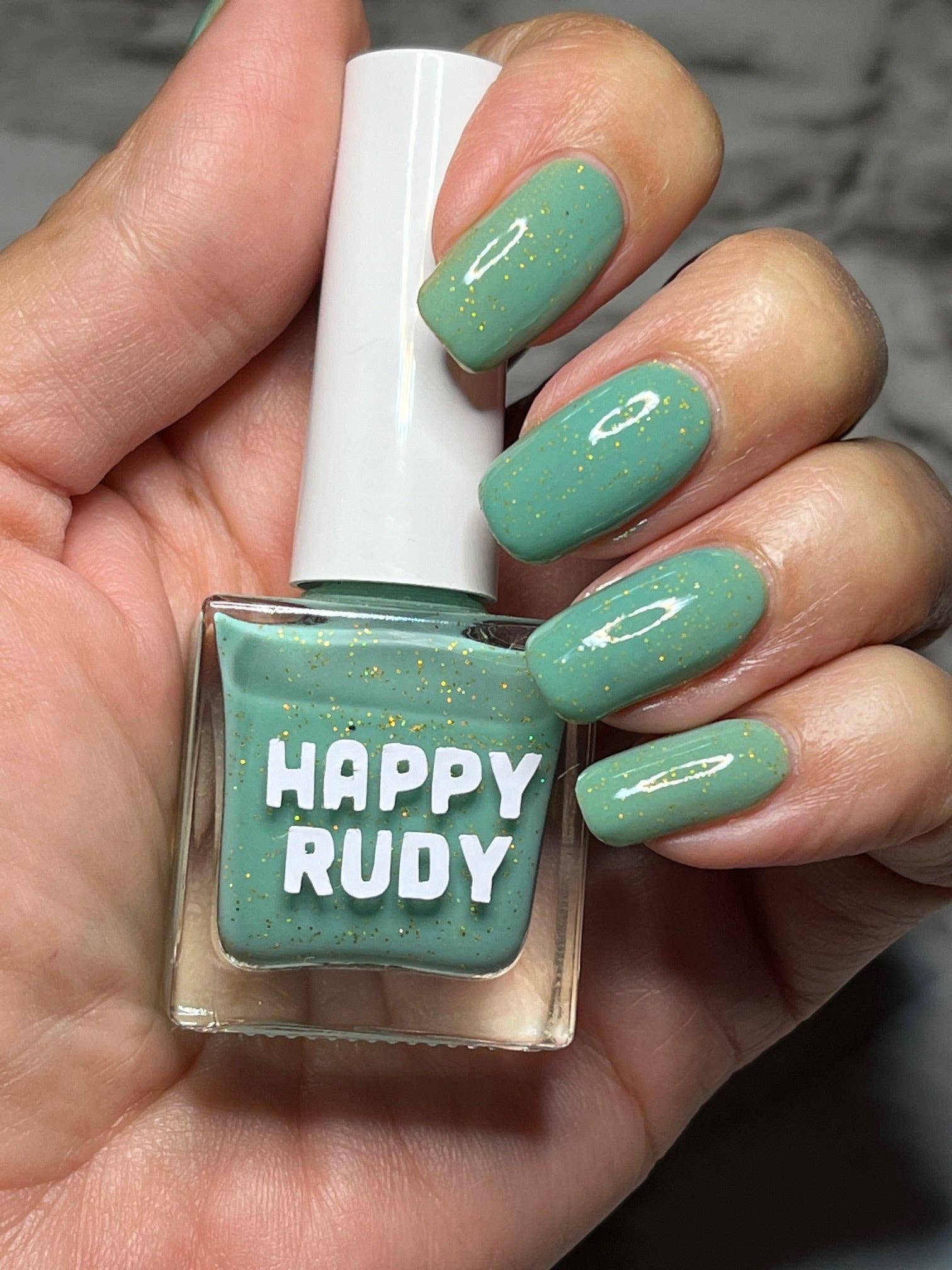 Happy Rudy Vegan Nail Polish - Wholesale Nagellak - Jouvert | Vegan Nagellak | Teal crème | Festival6