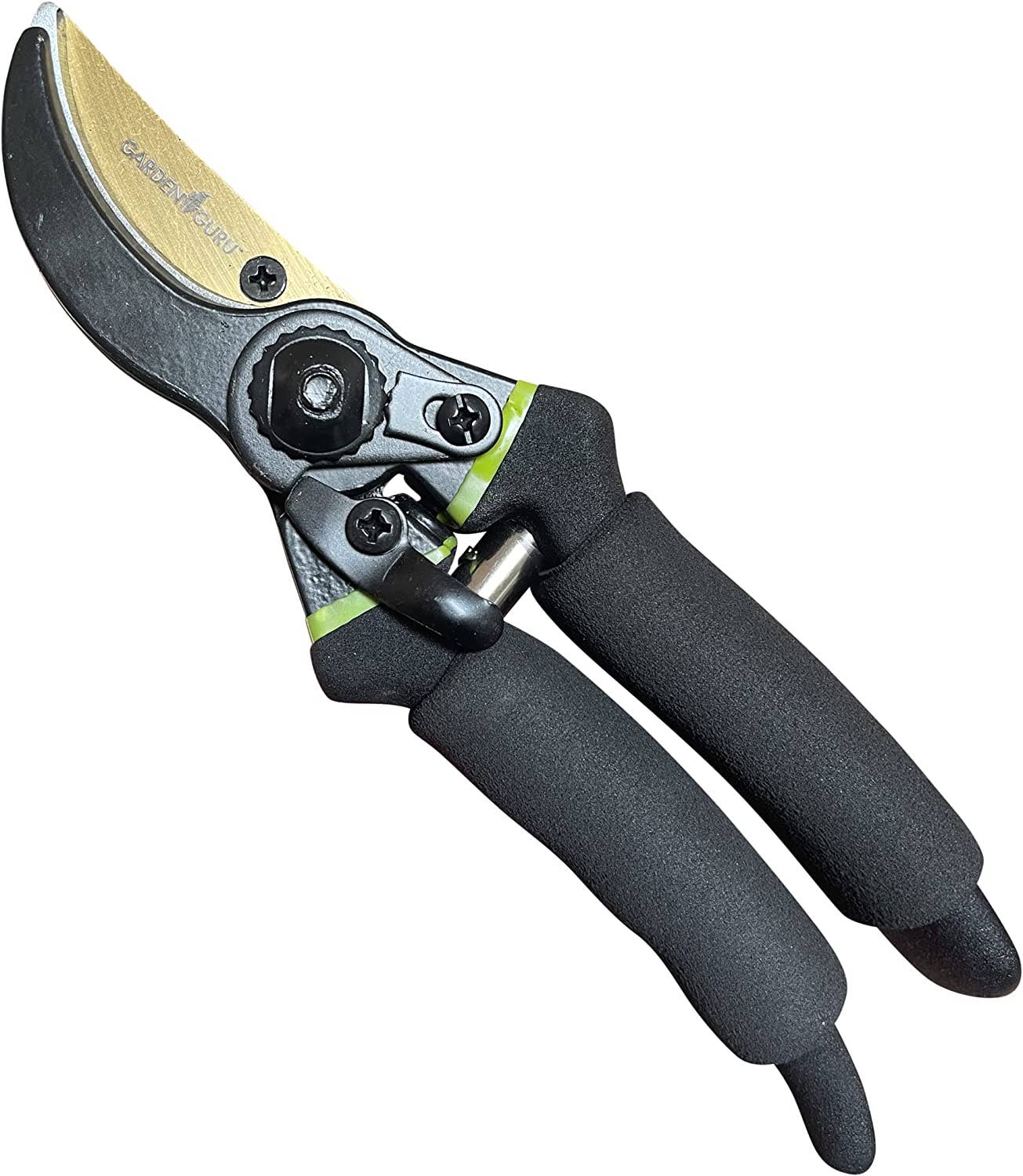 Garden Guru Lawn & Garden Tools - Venta al por mayor Herramientas de jardín - Tijeras de podar Garden Guru con mango suave y hojas de titanio1
