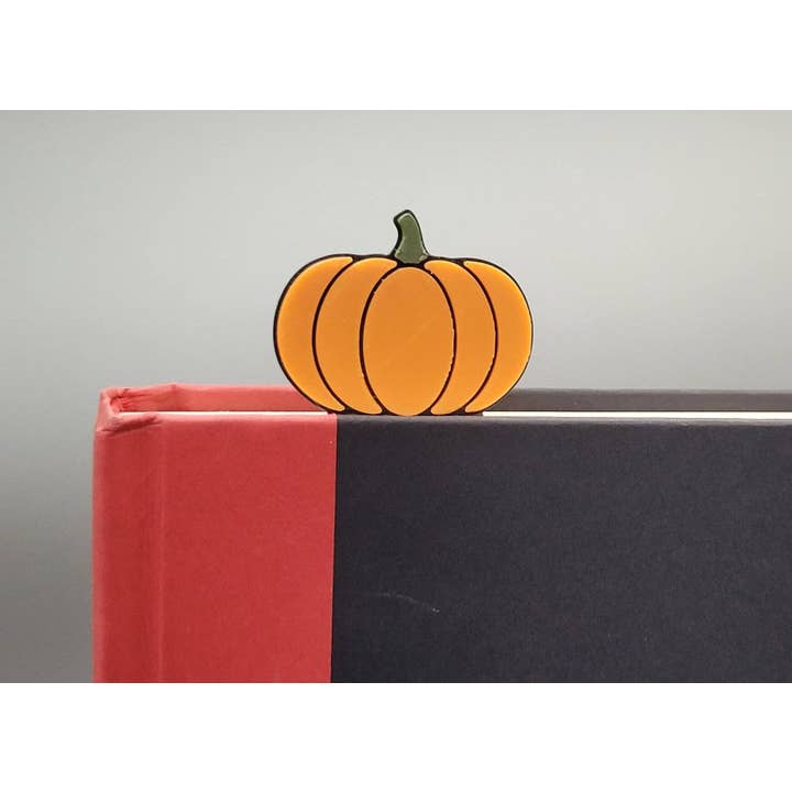 Halloween Pumpkin Bookmark - 3D Printed Multi-color for wholesale by Novus Prints