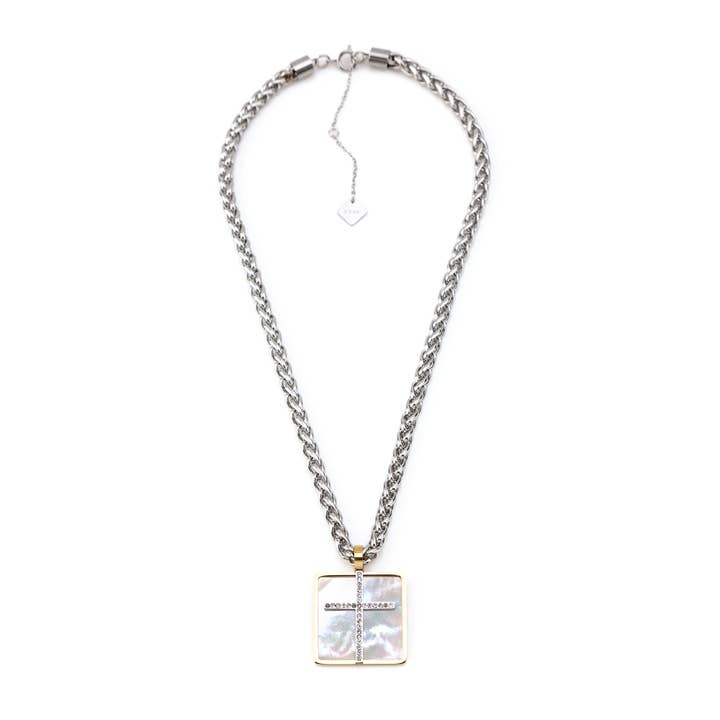 Collier Acier avec Croix GKN24083004 pour la vente par Shebiju
