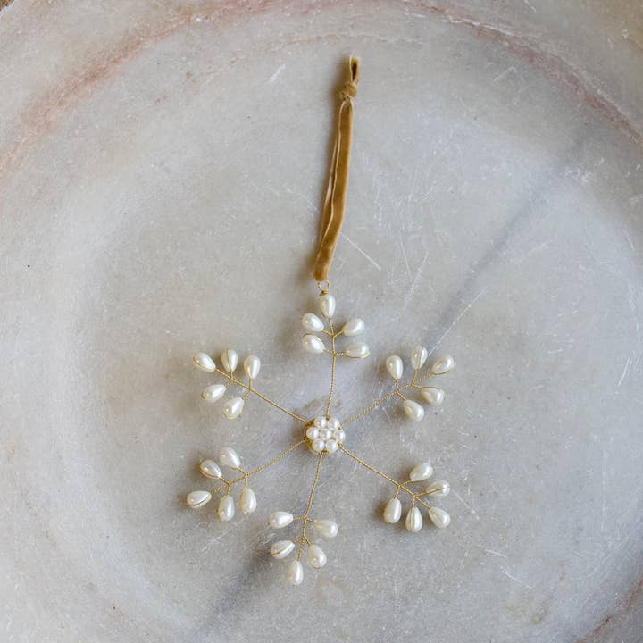 De Weldaad Authentic Interior – wholesale Nativity scene decor – Ster met parels WD190