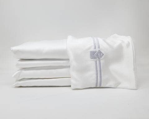 Mismatch - Wholesale Sheet Set - Cotton Sheet Set W/ Silk Pillowcases1