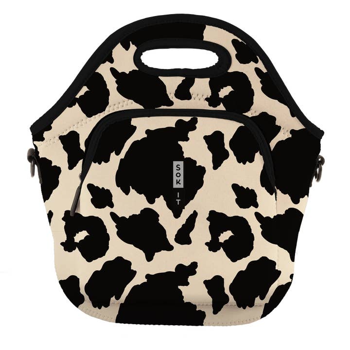 LunchTote XL - Cow Print for wholesale by Sok-It Wholesale