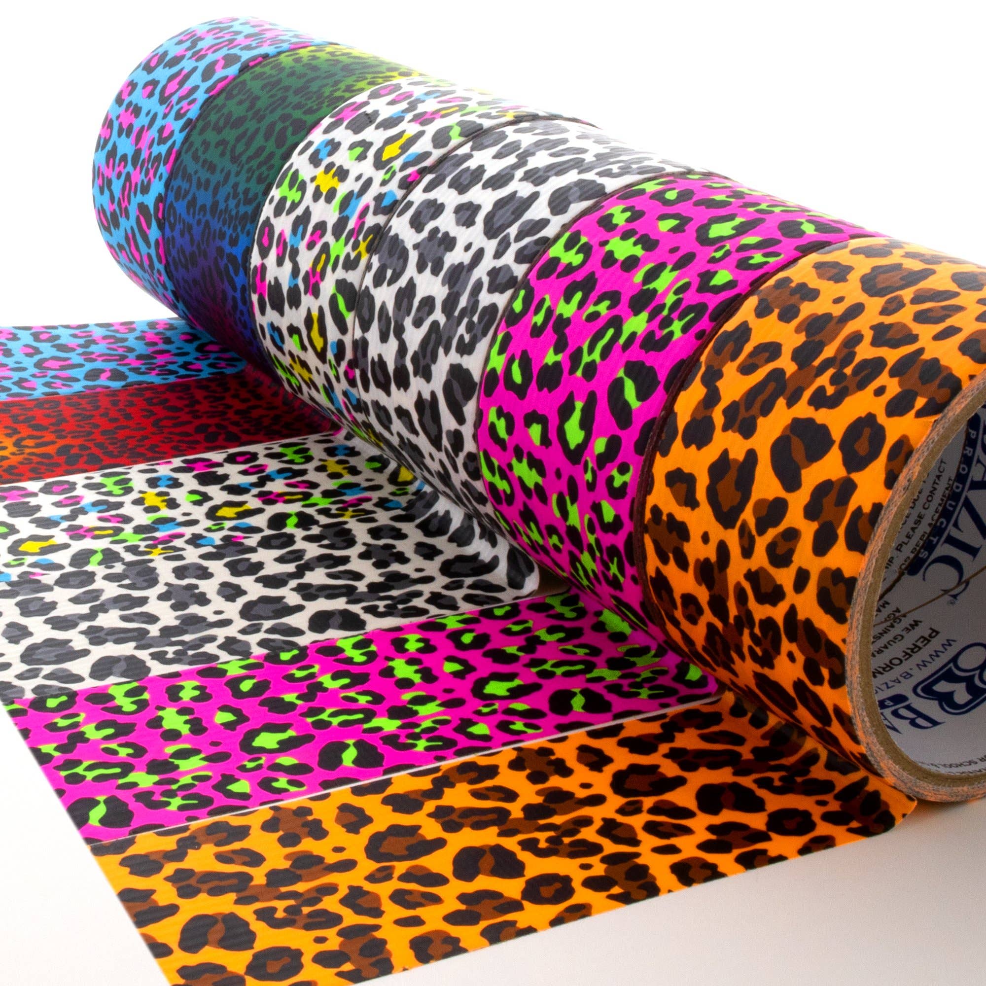 Luna Office Supply -  Everyday Essential - Wholesale Tape - 1.88" X 5 Yards Leopard Series Duct Tape4