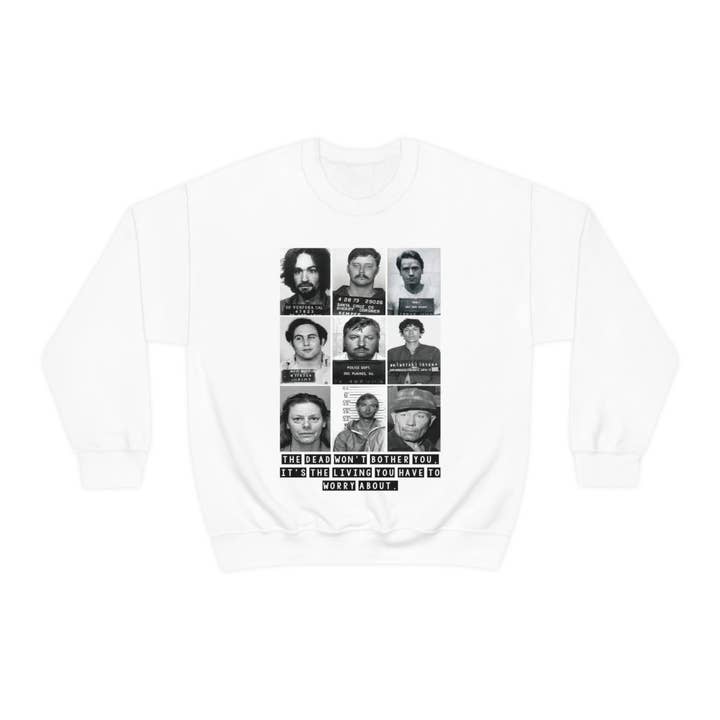 Dead Won't Bother, It's The Living - Crewneck Sweatshirt for wholesale by Sparkle By Asha