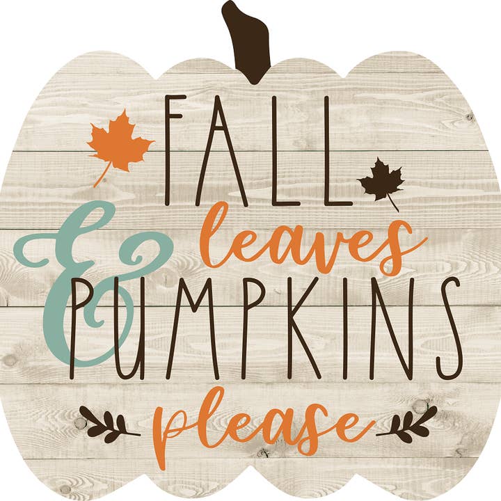 Efterårsblade og græskar venligst MDF Print Style 1 for engroshandel hos Diverse Woodworking