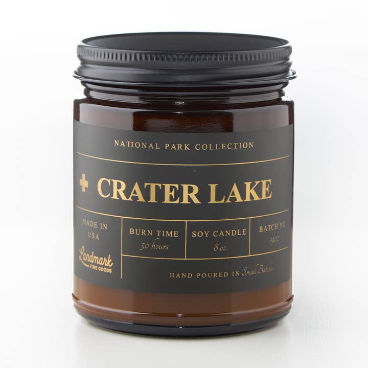 National Park Collection™ Candle - Crater Lake for wholesale by Landmark Fine Goods