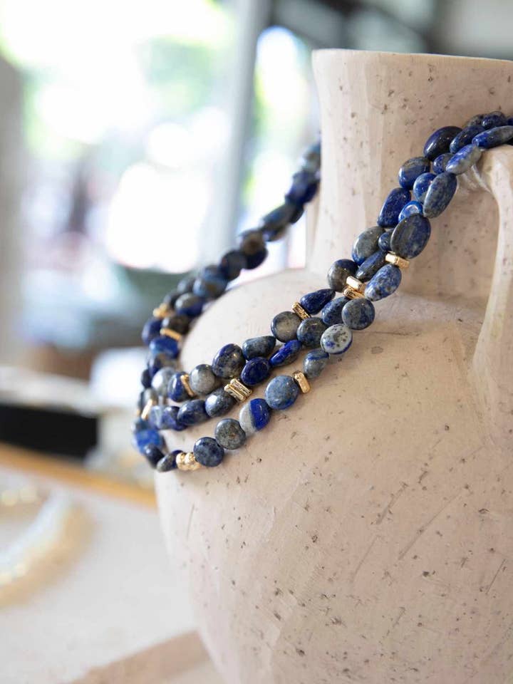 Oracle Lapis Necklace for wholesale by Patara Life
