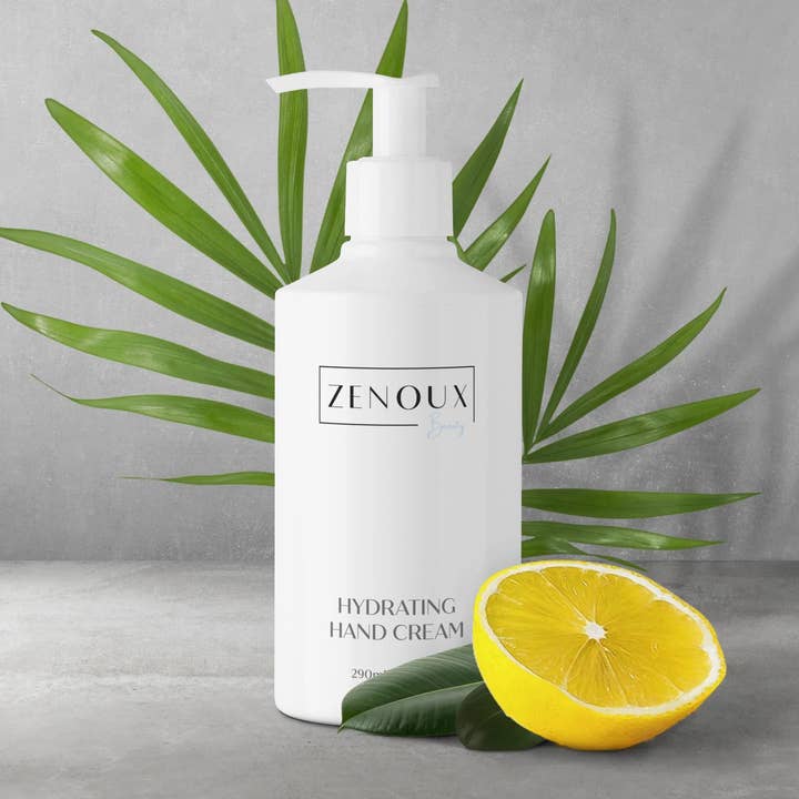 Crema mani idratante 290 ml per la vendita all'ingrosso da parte di Zenoux Beauty