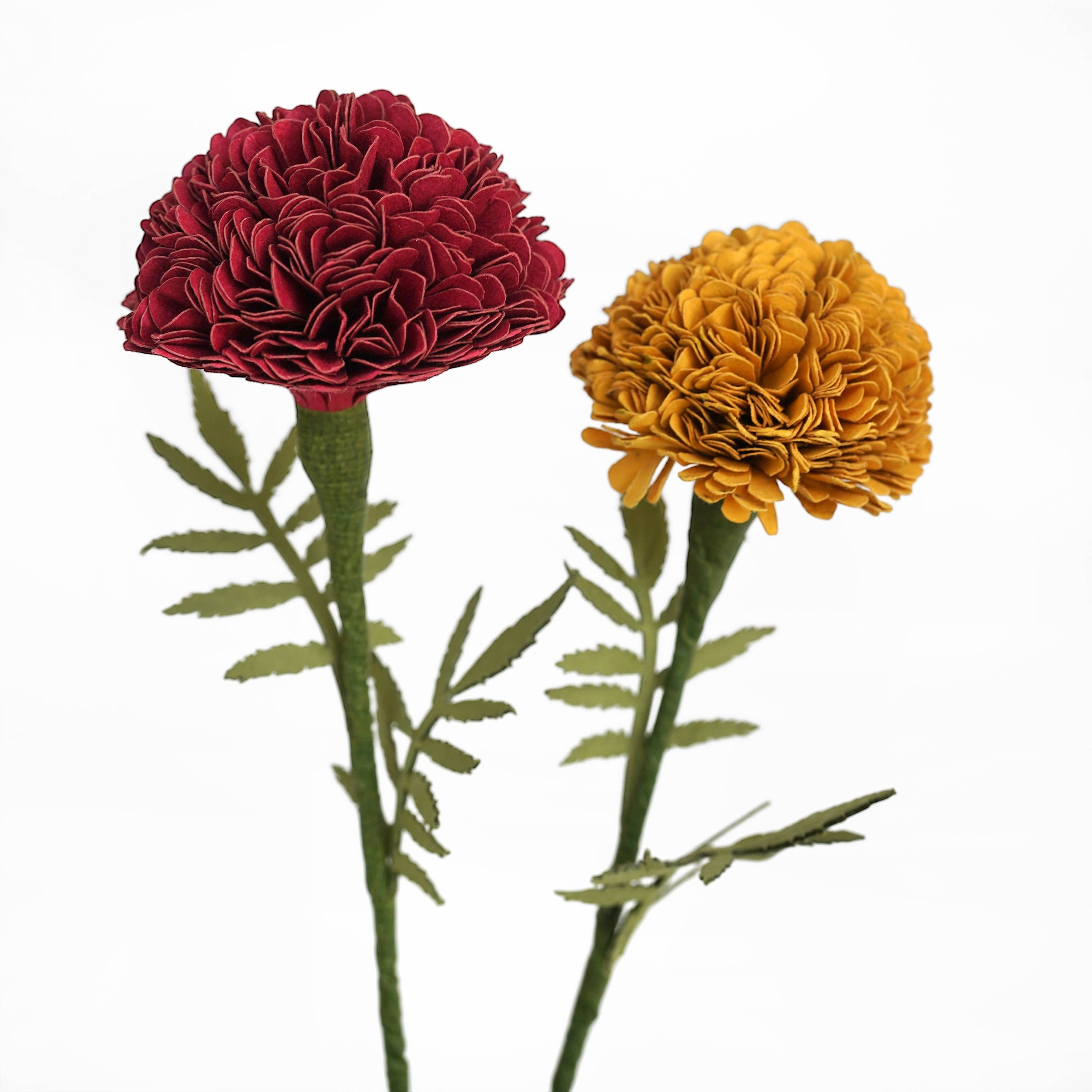 Craft Boat - Wholesale Artificial Flowers - HANDMADE PAPER FLOWER - MARIGOLD2