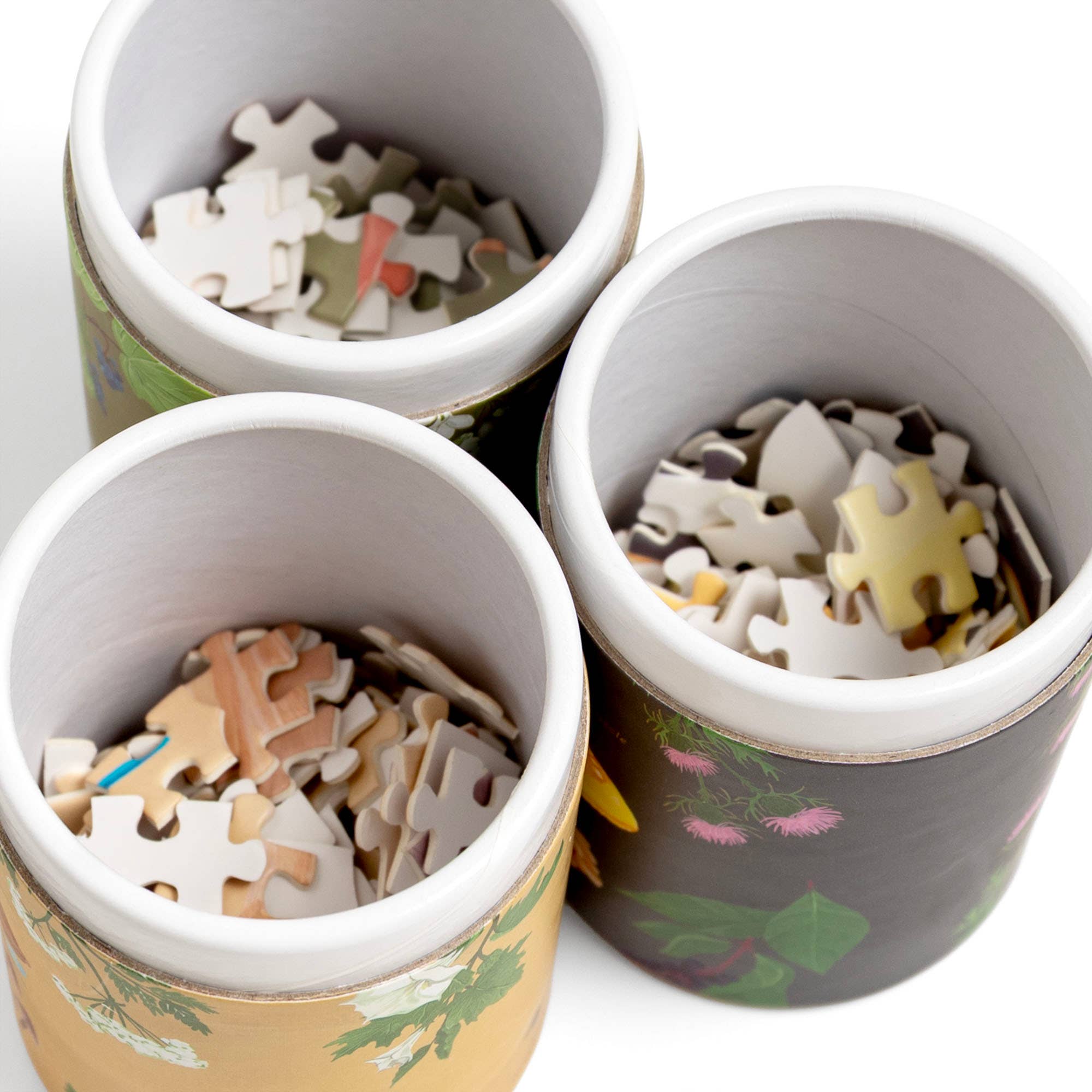 1canoe2 | One Canoe Two Paper Co. - Wholesale Puzzle - Adult - Midnight Flora & Fauna - 100 Piece Jigsaw Puzzles - Set of 32