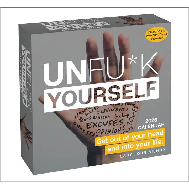 Unfu*k Yourself 2026 Day-to-Day Desk Planner Calendar for wholesale by BrownTrout Publishers