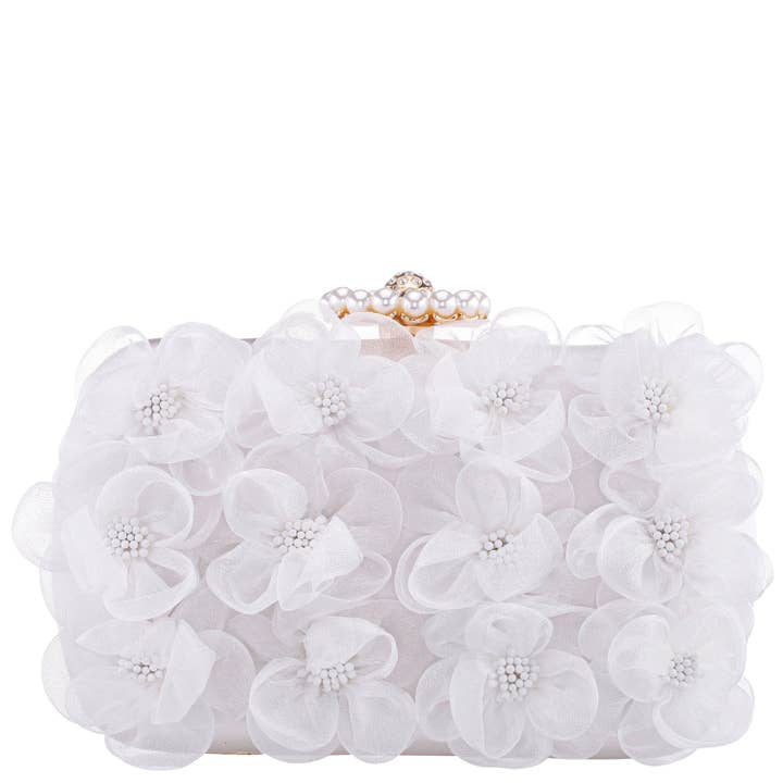 Handbag: SERENITY-WHITE for wholesale by Nina Shoes