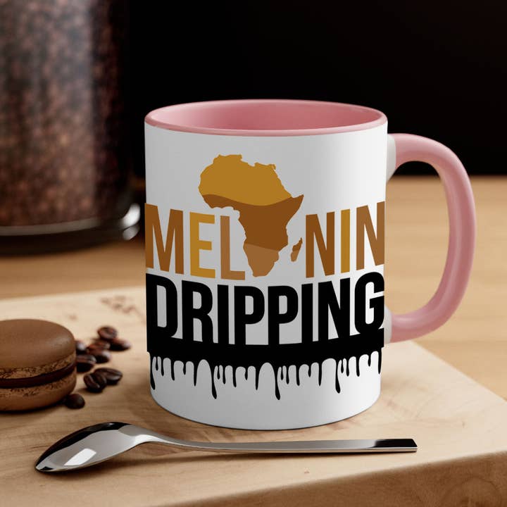 Mugs R Us – Großhandel Kaffeebecher – Melanin Dripping 182#- Black Words - Phrases-Tasse/Kaffeetasse4