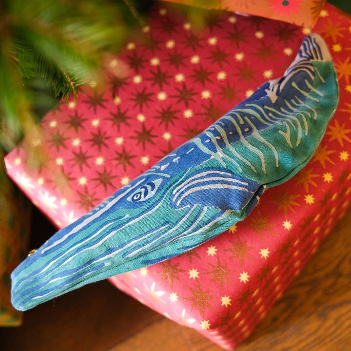 East End Press - Wholesale Pencil Case/Pouch - Whale Fabric Case9