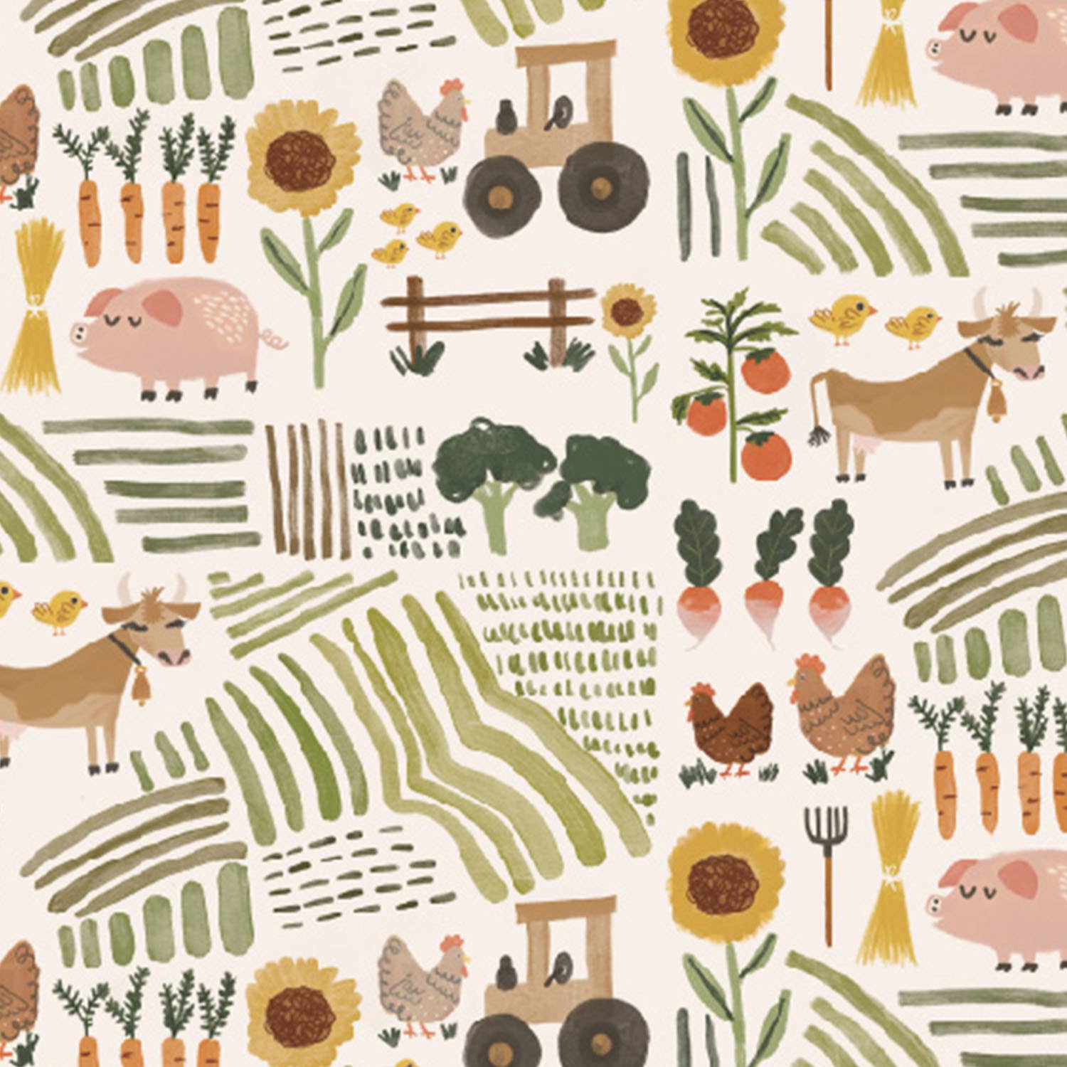 GooseWaddle + Pello - Wholesale Floor Pillow - Lucy Darling Children's Floor Cushion - Little Farmer2