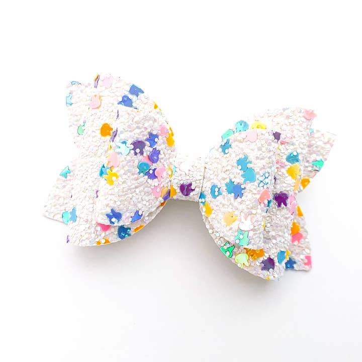 Finnley Pastel Bunny Confetti for wholesale by BOWverwhelmed, Llc