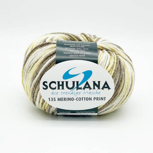 SCHULANA - Wholesale Yarn - 135 merino-cotton print wool6