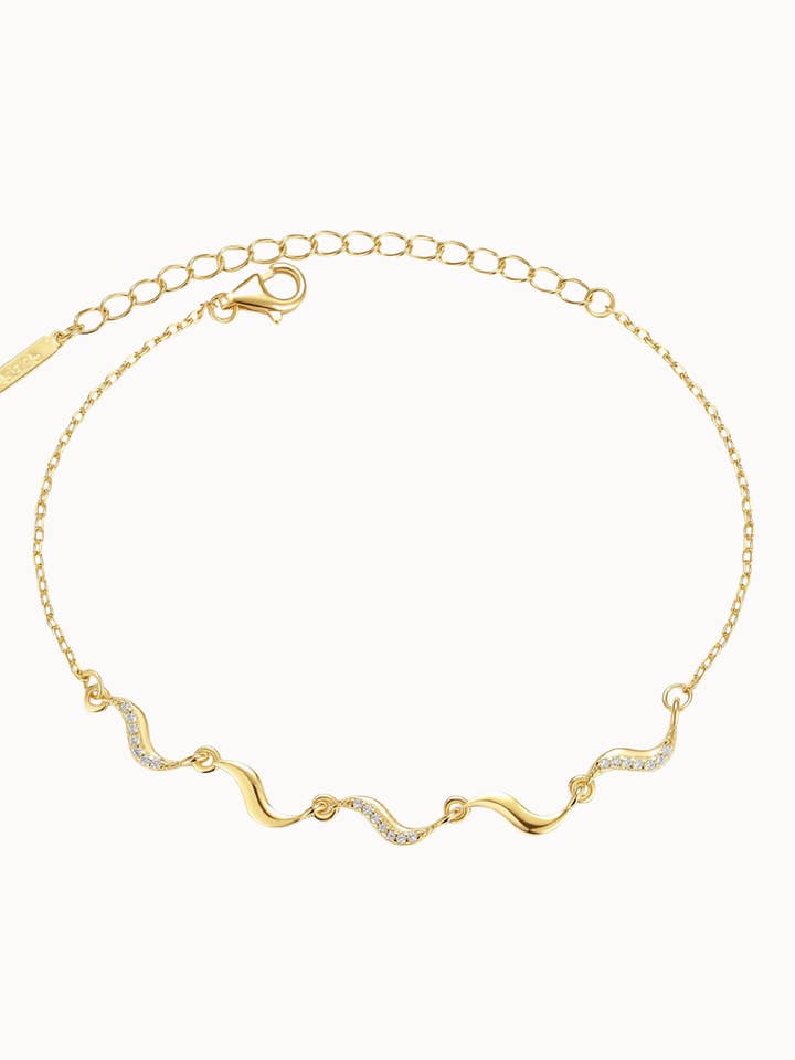 Nova Armband - Vergoldet für den Großhandel von Nava Copenhagen